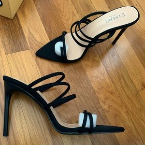 Black Simmi London heels